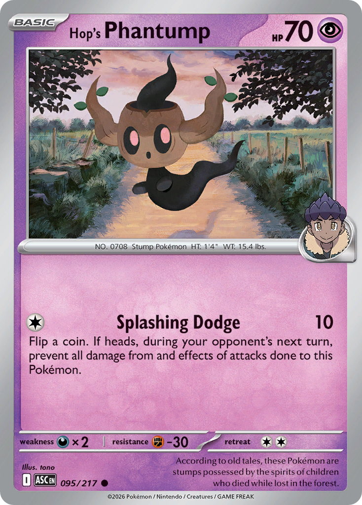 Hop's Phantump (Energy Symbol Pattern)
