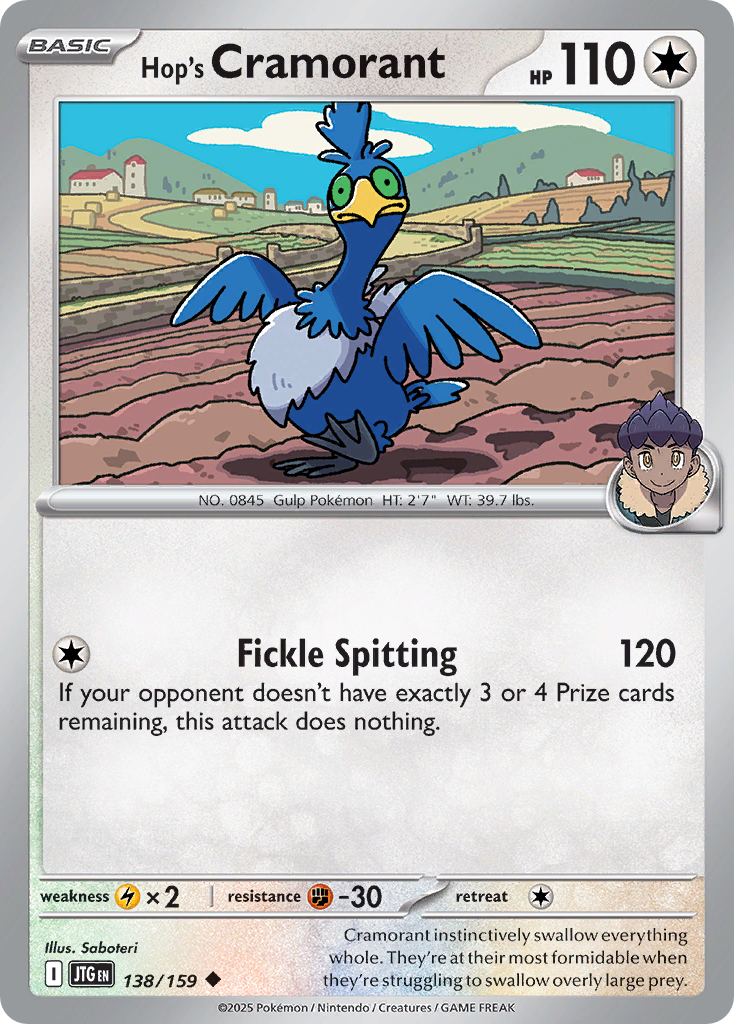 Hop's Cramorant (Poke Ball Pattern)