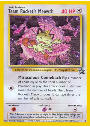 Team Rocket's Meowth