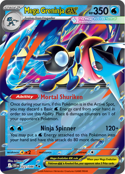 Mega Greninja ex - 114/083