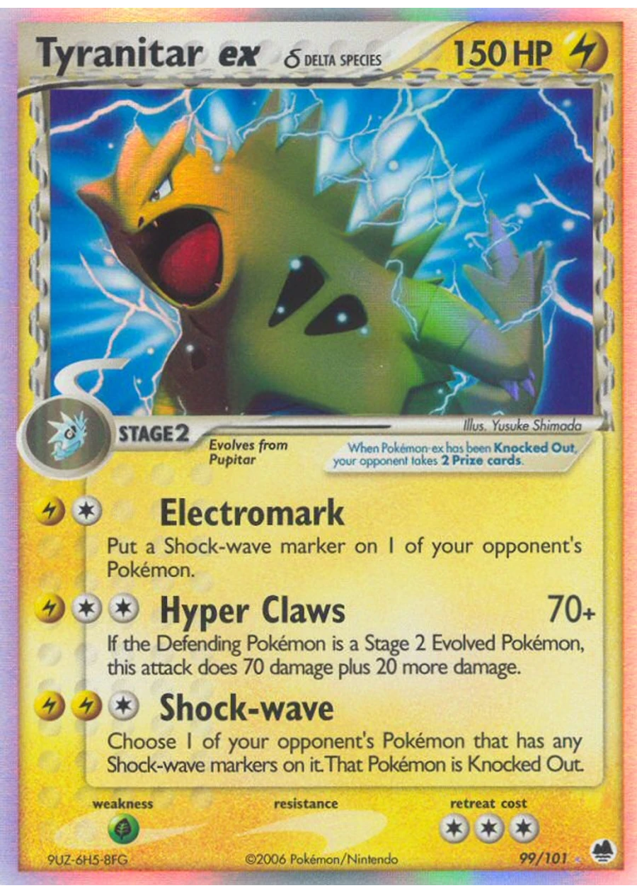 Tyranitar ex δ