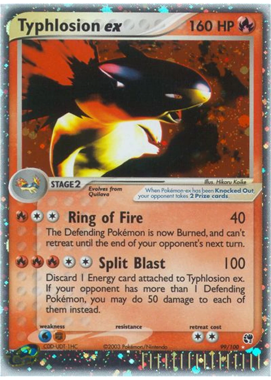 Typhlosion ex
