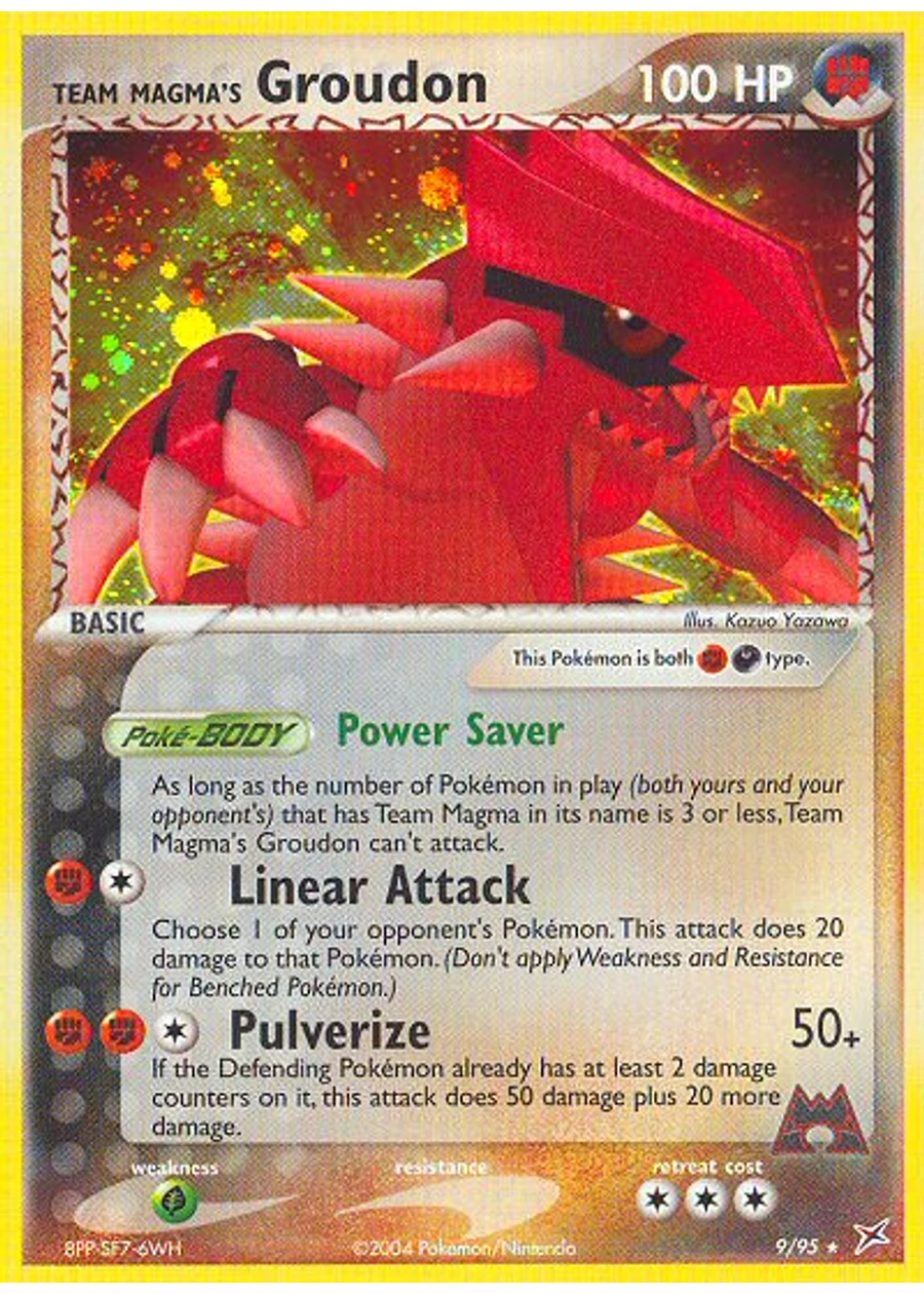 Team Magma's Groudon