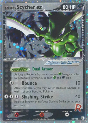 Rocket's Scyther ex