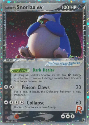 Rocket's Snorlax ex