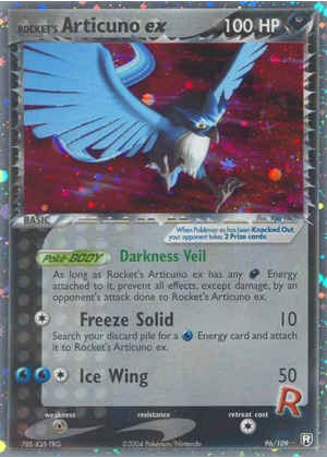 Rocket's Articuno ex
