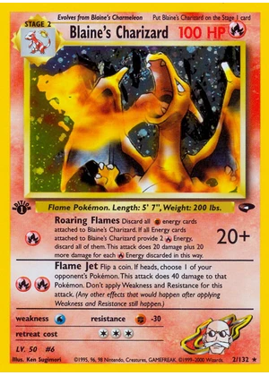 Blaine's Charizard