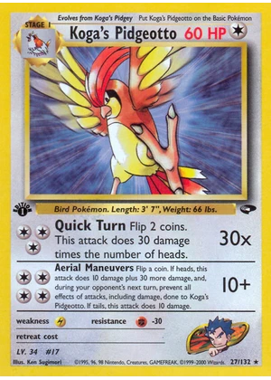 Koga's Pidgeotto