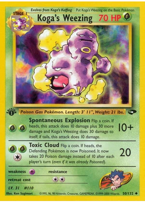Koga's Weezing