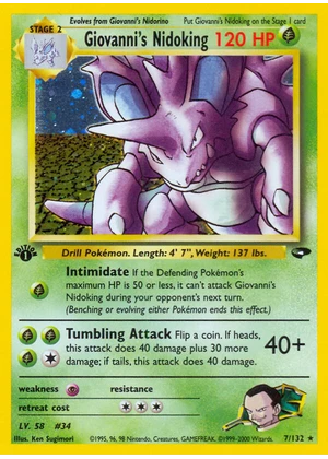 Giovanni's Nidoking