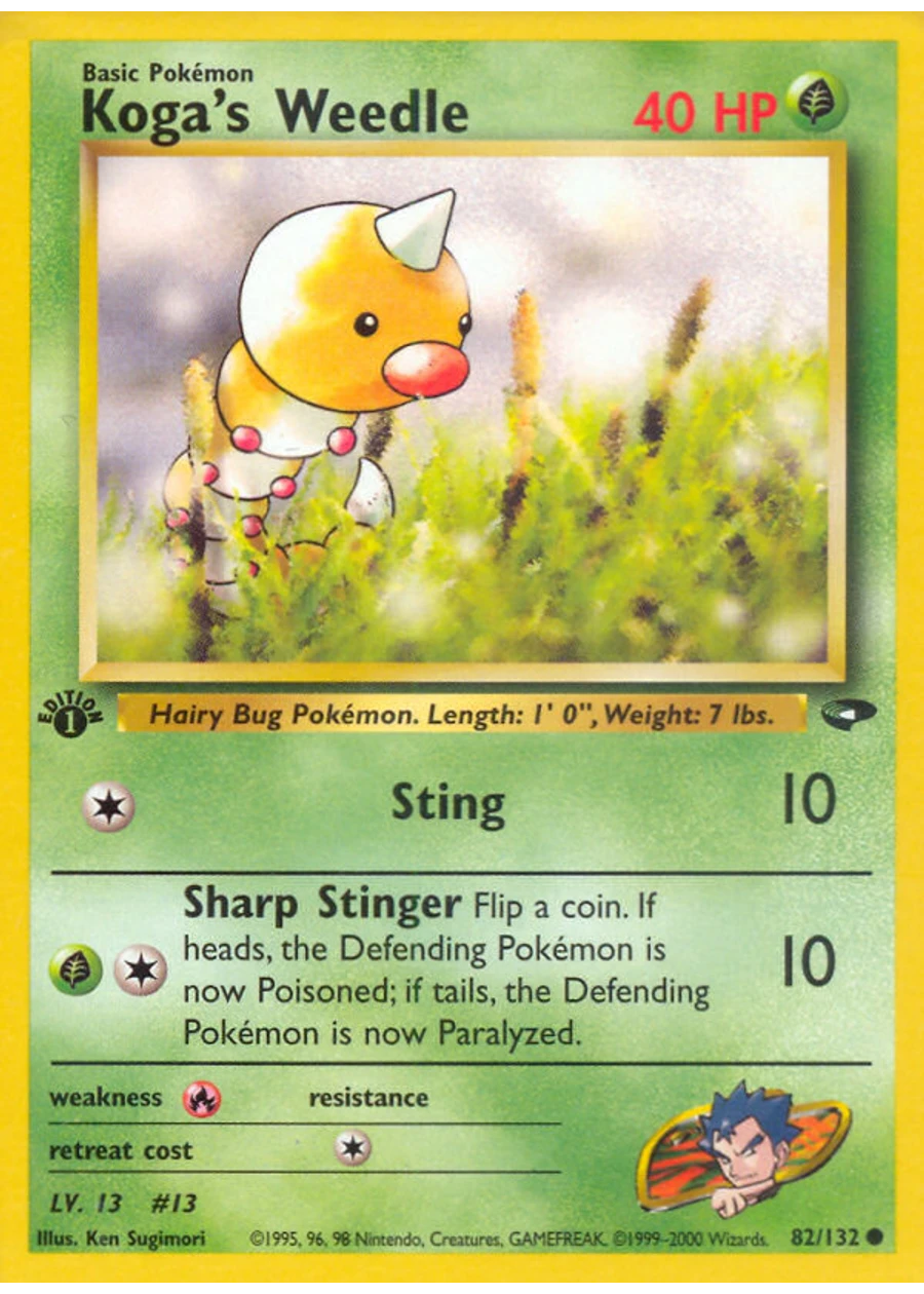 Koga's Weedle