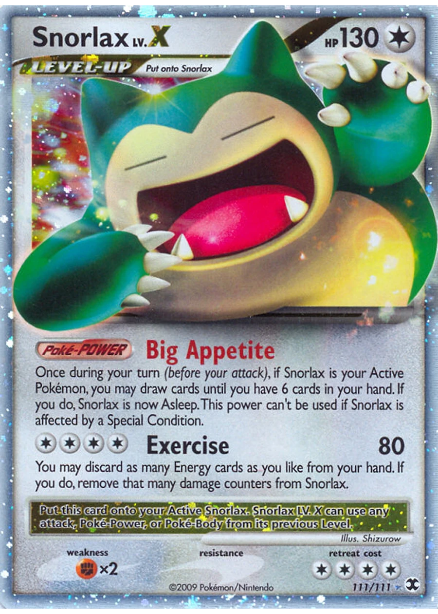 Snorlax LV.X