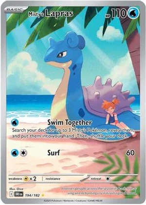 Misty's Lapras - 194/182