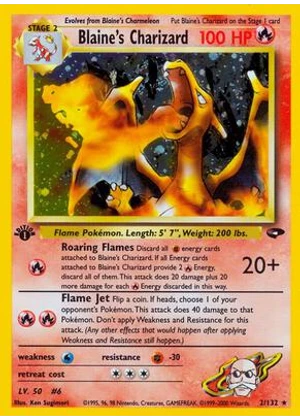 Blaine's Charizard