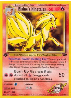 Blaine's Ninetales