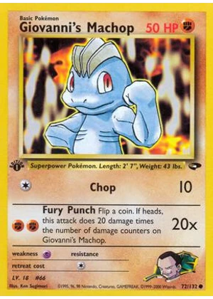 Giovanni's Machop