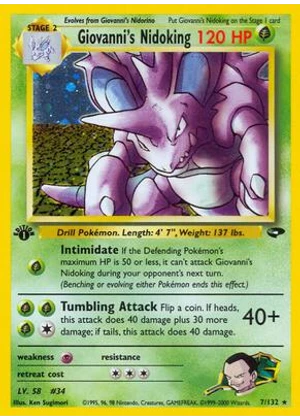 Giovanni's Nidoking