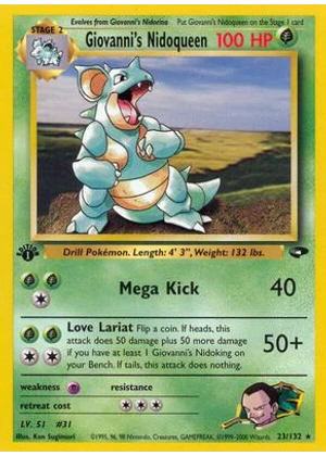 Giovanni's Nidoqueen