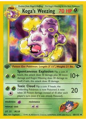 Koga's Weezing
