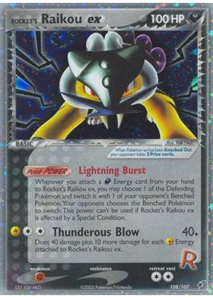 Rocket's Raikou ex