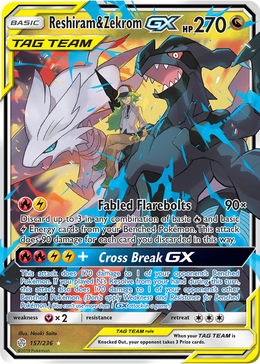 Reshiram & Zekrom-GX