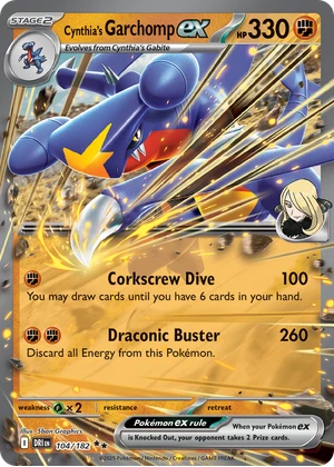 Cynthia's Garchomp ex