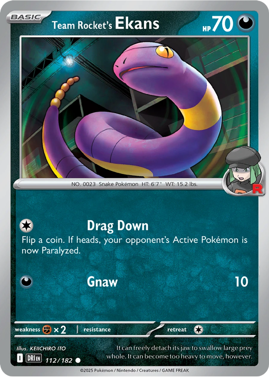 Team Rocket's Ekans