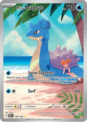 Misty's Lapras