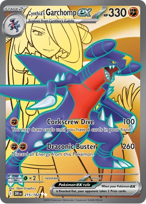 Cynthia's Garchomp ex