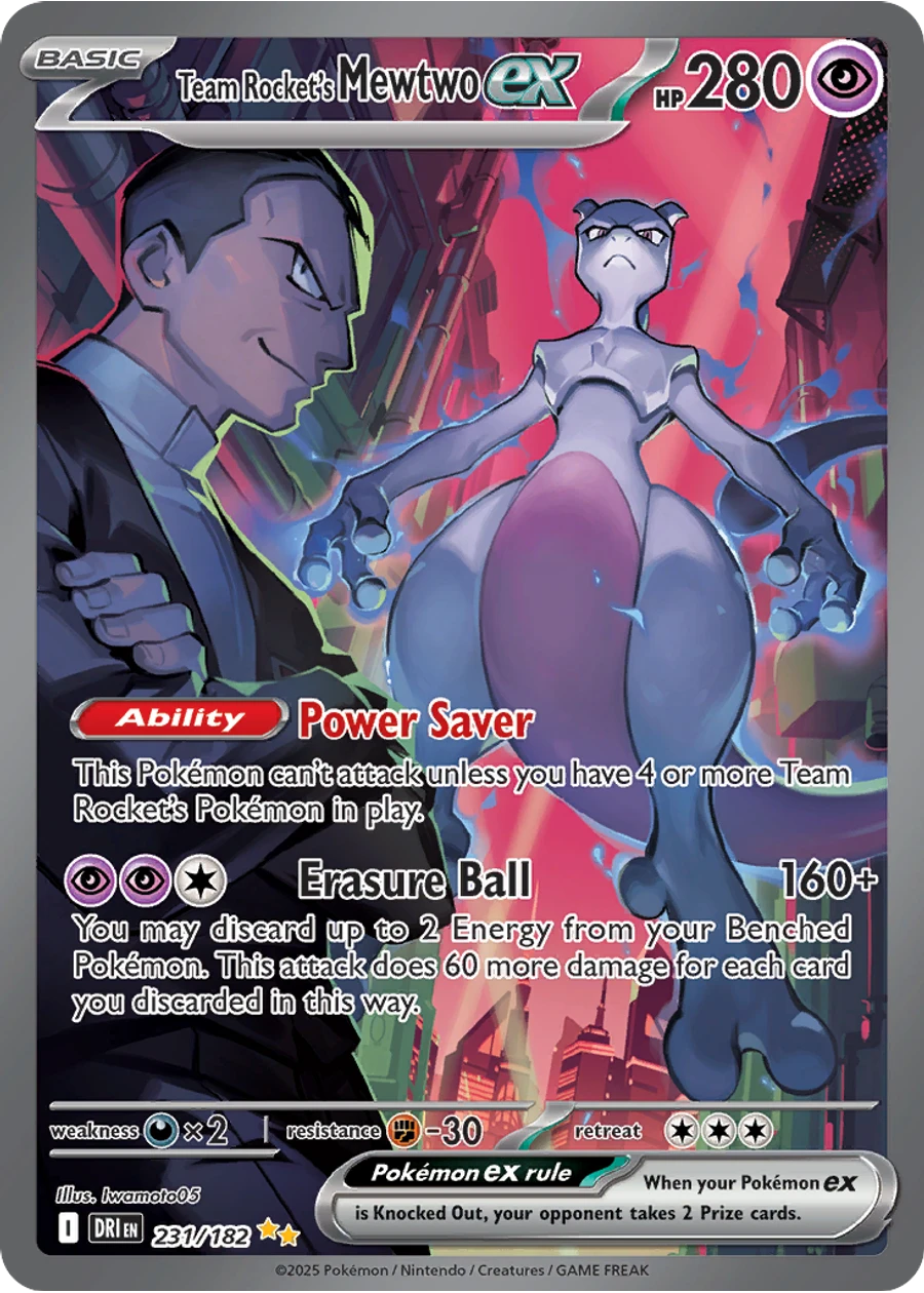 Team Rocket's Mewtwo ex