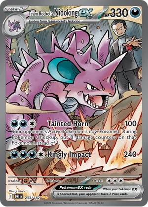 Team Rocket's Nidoking ex