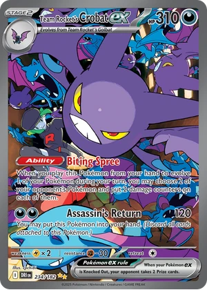 Team Rocket's Crobat ex