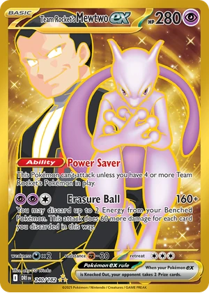 Team Rocket's Mewtwo ex