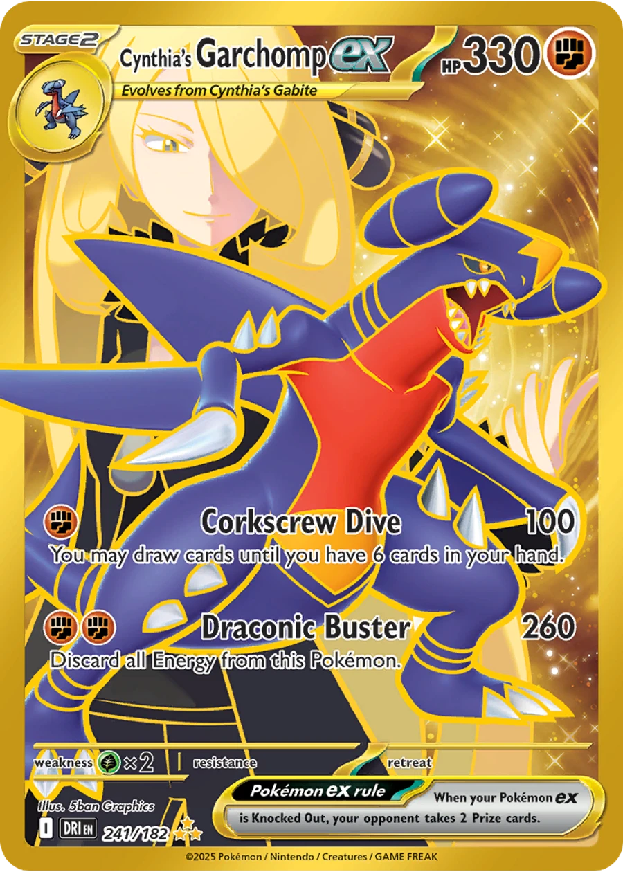 Cynthia's Garchomp ex