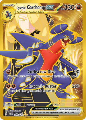 Cynthia's Garchomp ex