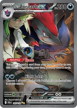 N's Zoroark ex