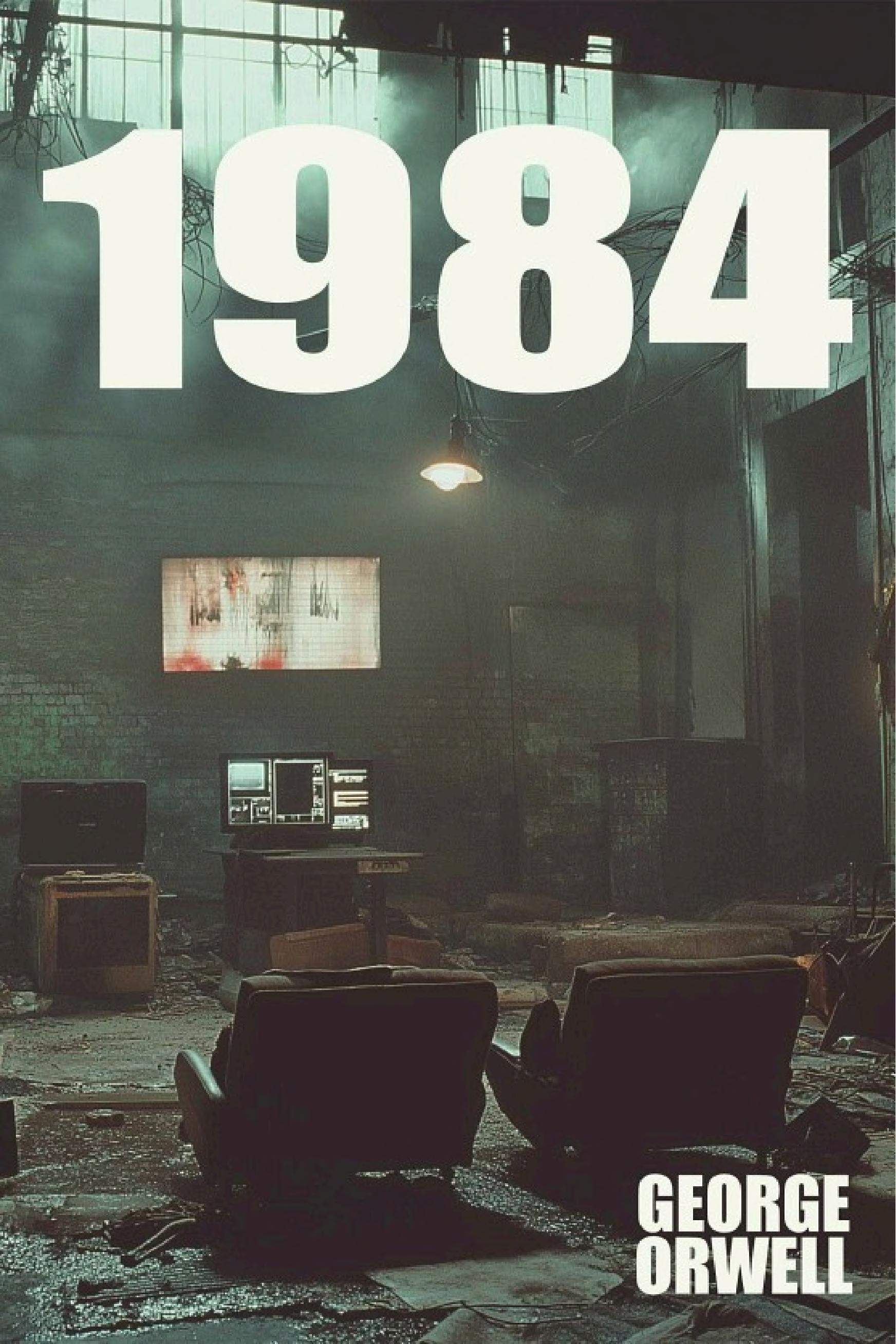 1984 by George Orwell — book cover