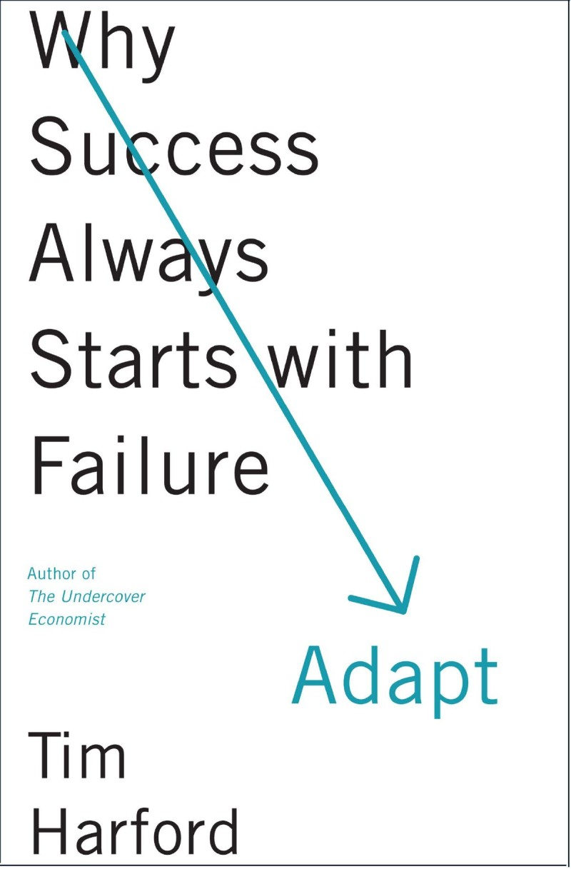 Adapt by Tim Harford — book cover