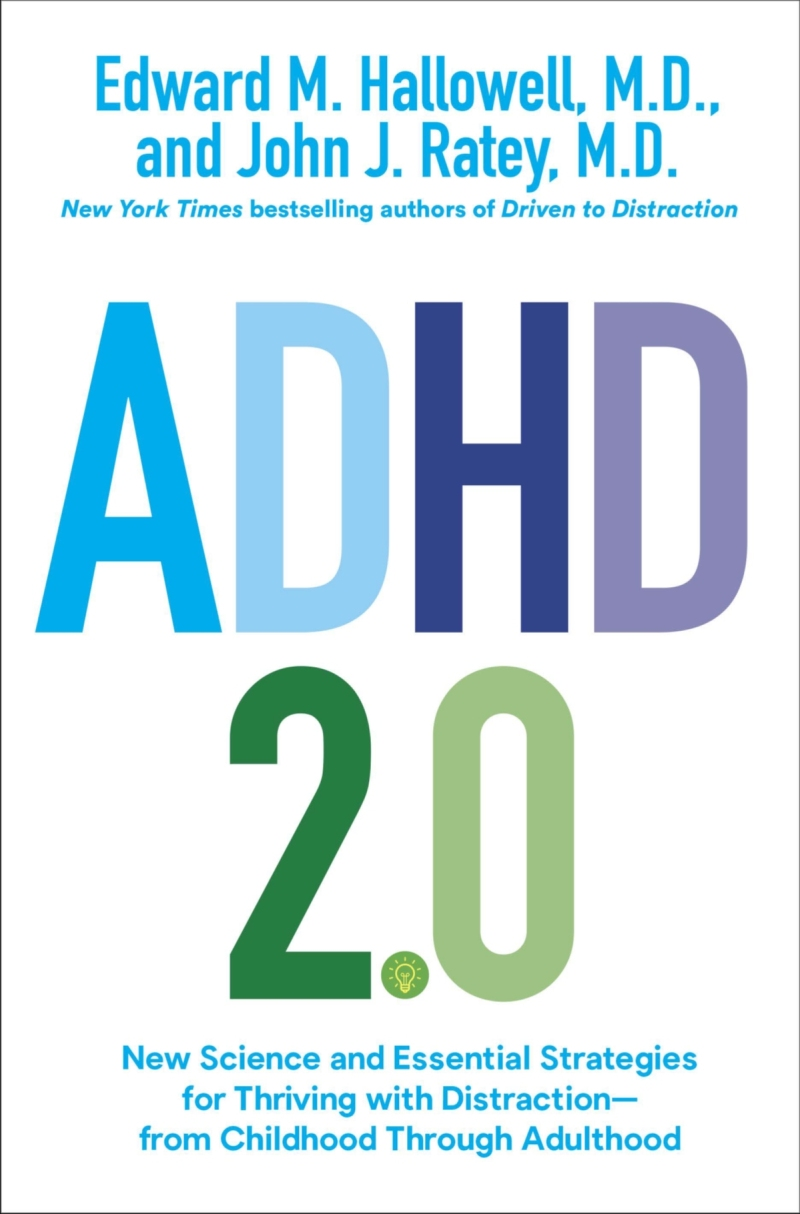 ADHD 2.0 by Edward M. Hallowell, M.D. — book cover
