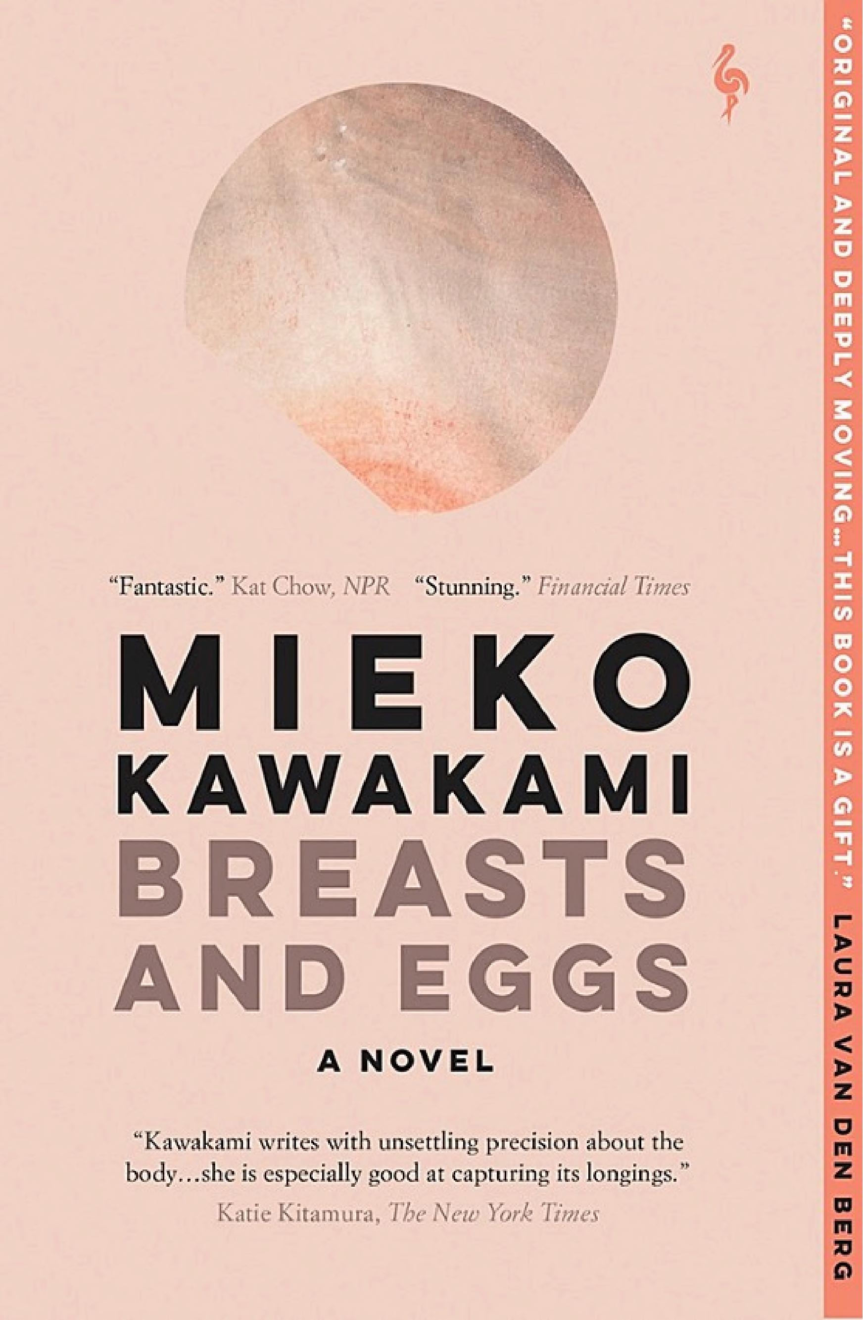 Breasts and Eggs by Mieko Kawakami — book cover