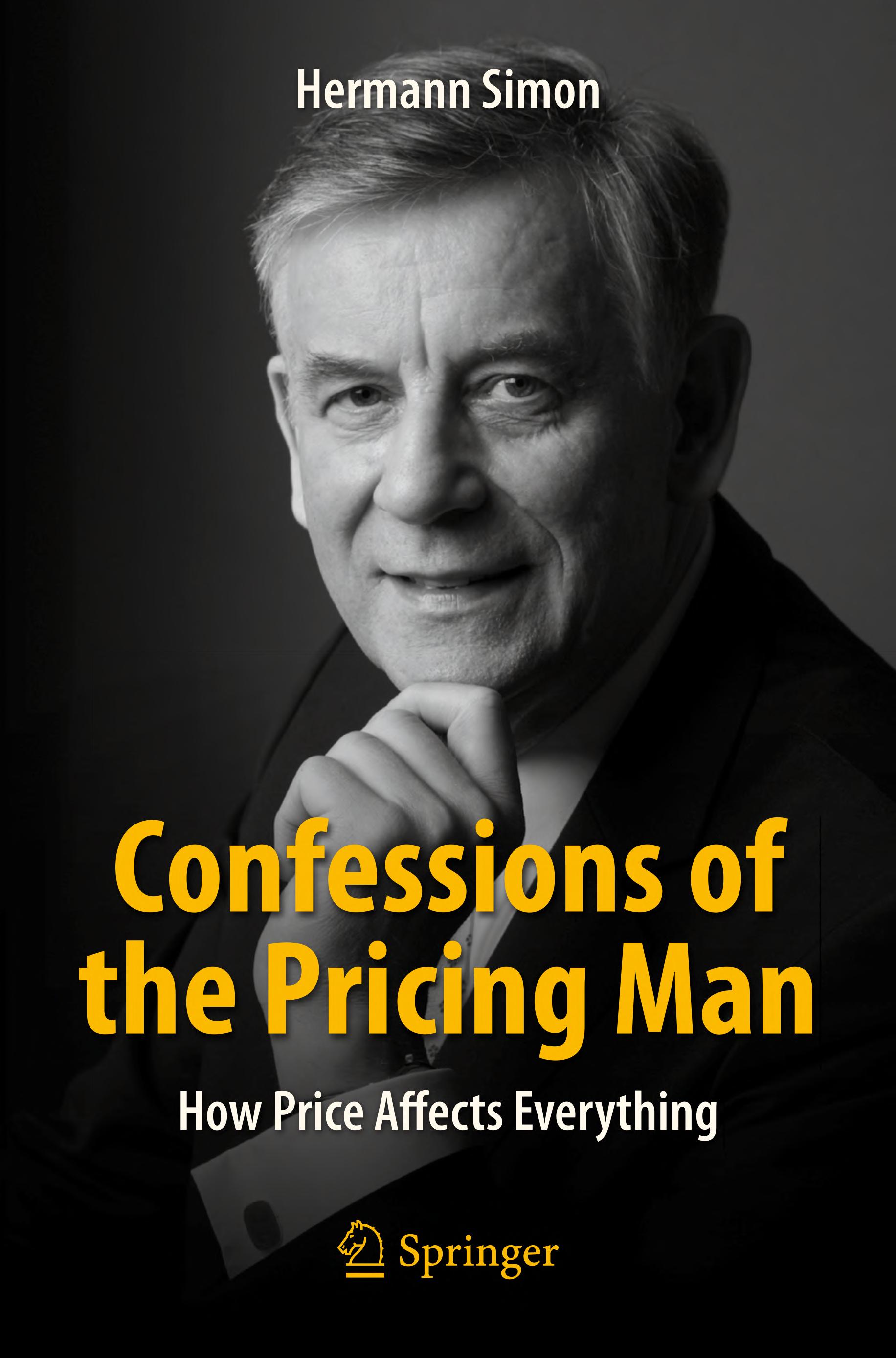 Confessions of the Pricing Man by Hermann Simon — book cover