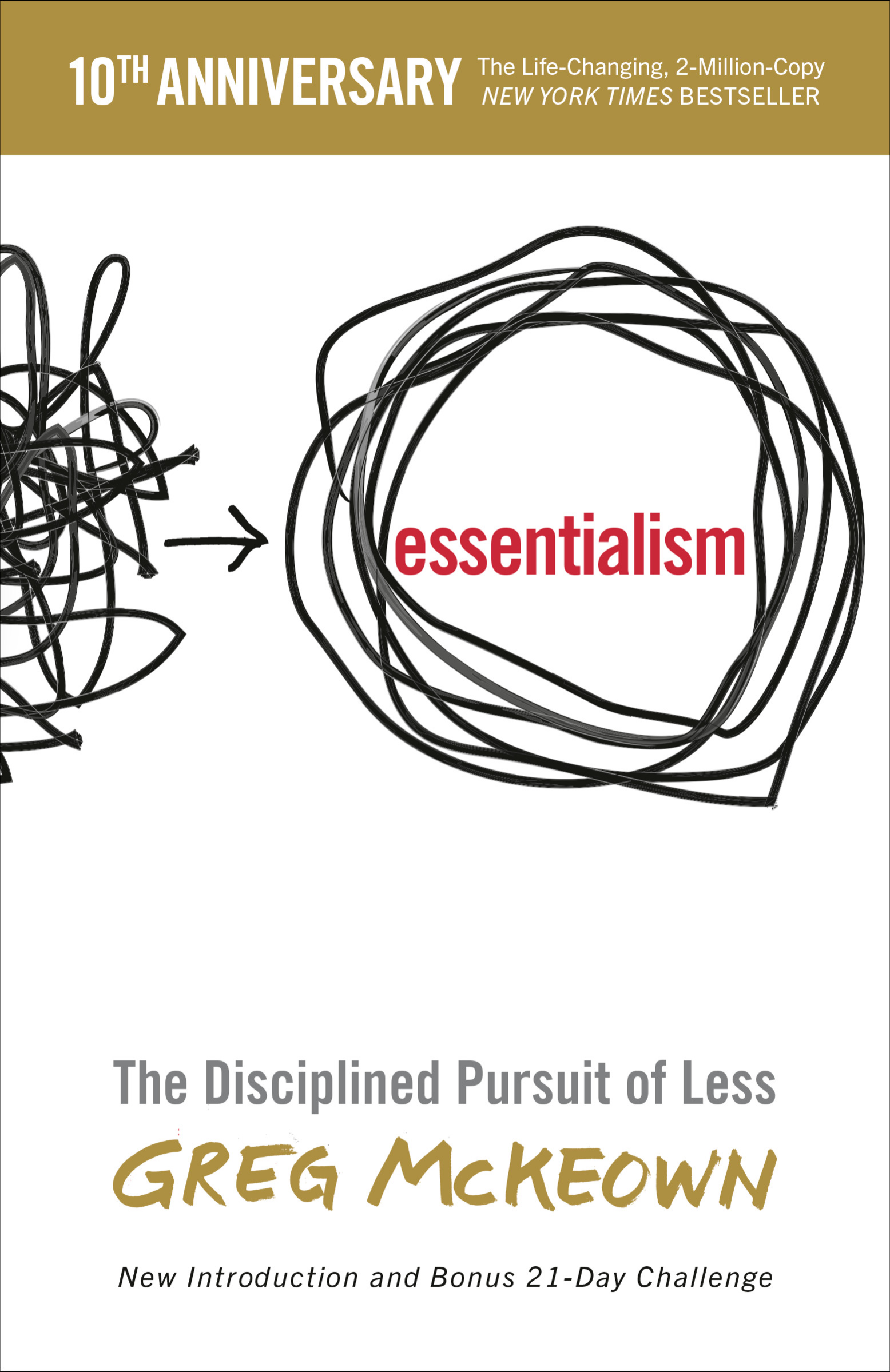 Esencialismo: Logra el Máximo de Resultados con el Mínimo Esfuerzo / Essentialism: the Disciplined Pursuit of Less