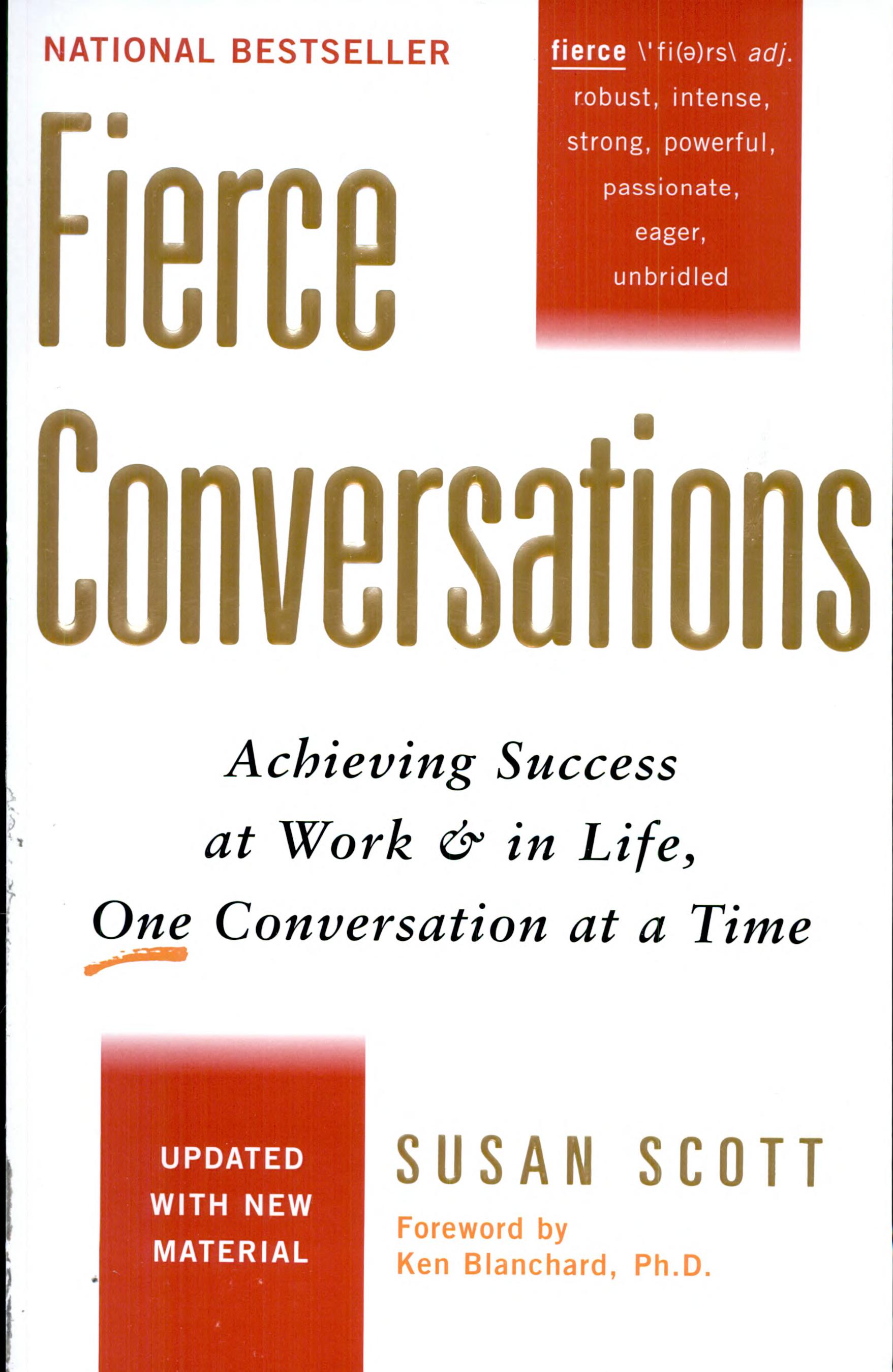 Fierce Conversations (Revised and Updated) by Susan Scott — book cover
