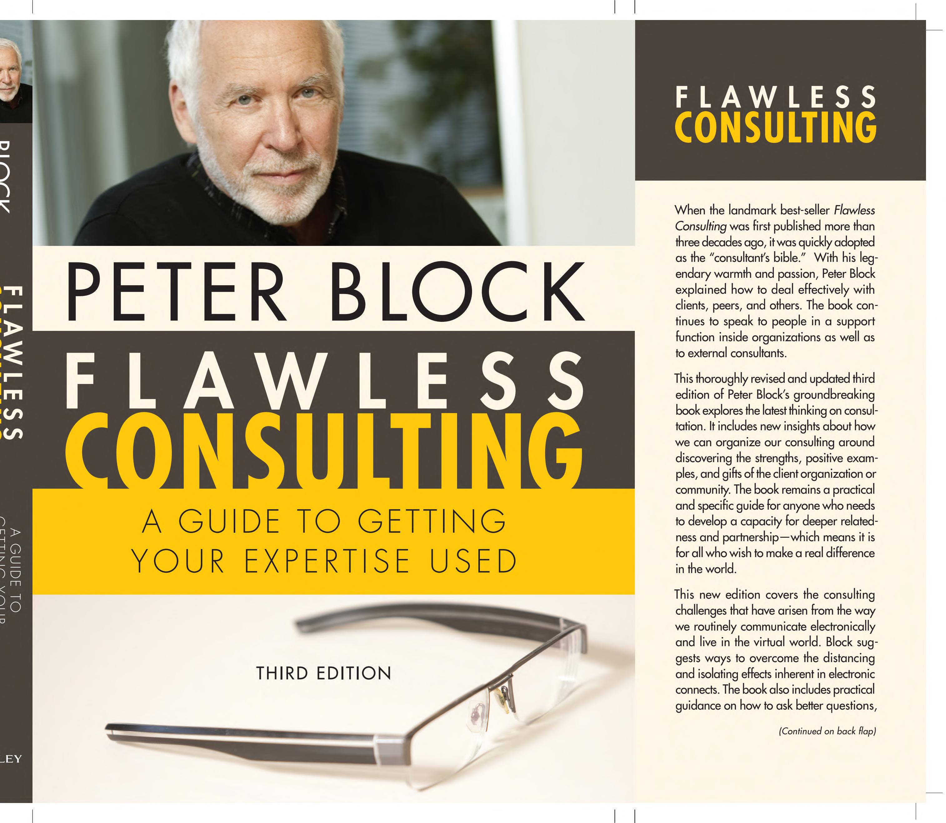 Flawless Consulting by Peter Block — book cover