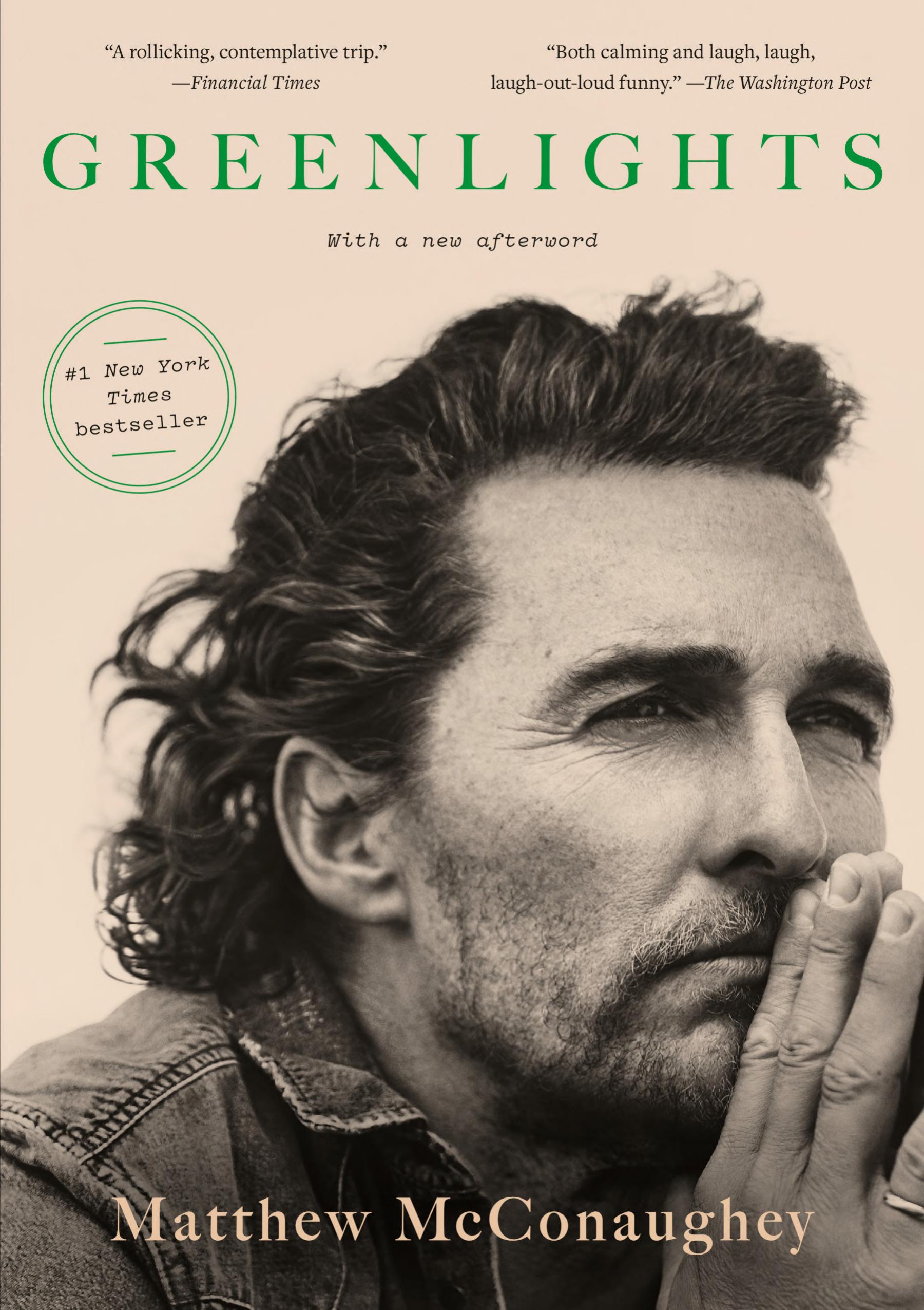 Greenlights by Matthew McConaughey — book cover