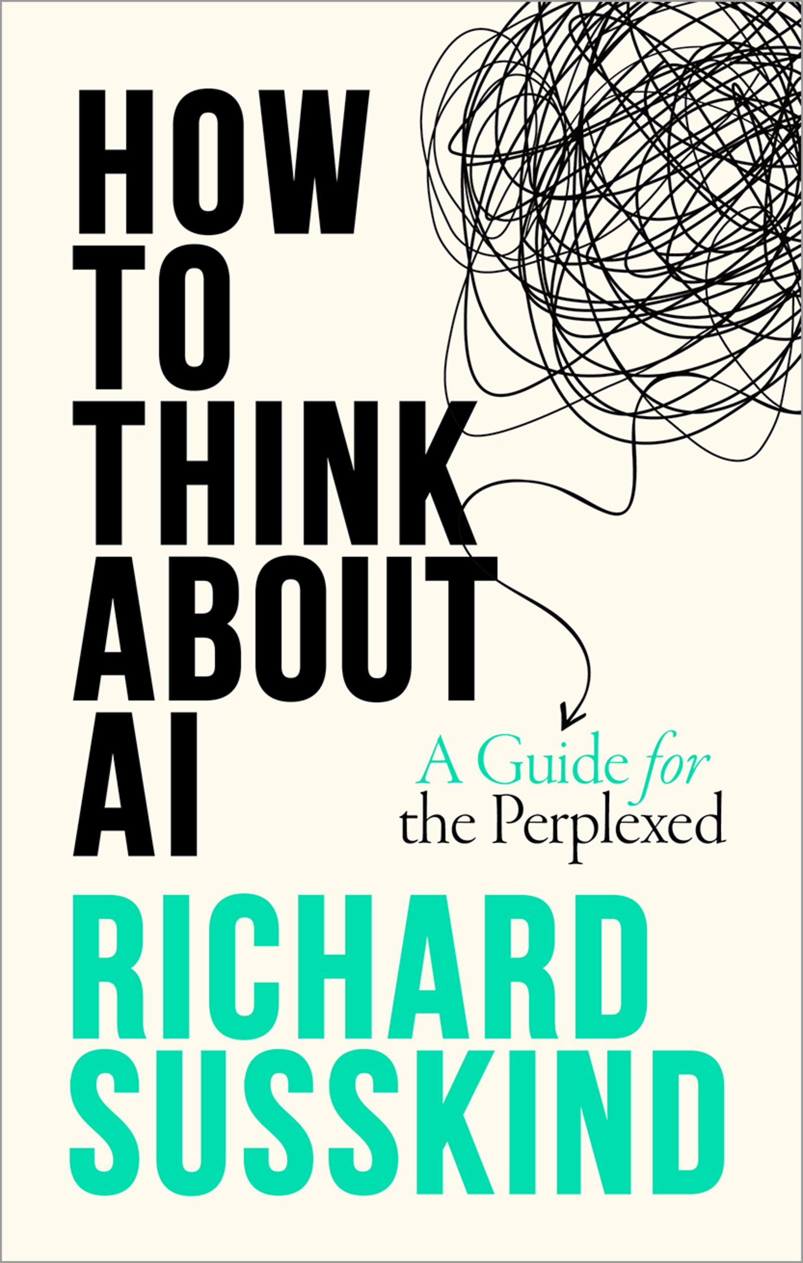 How To Think About AI by Richard Susskind — book cover