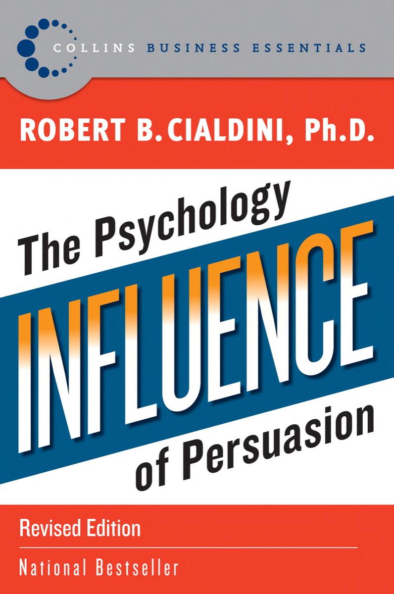 Influence by Robert B. Cialdini, PhD — book cover