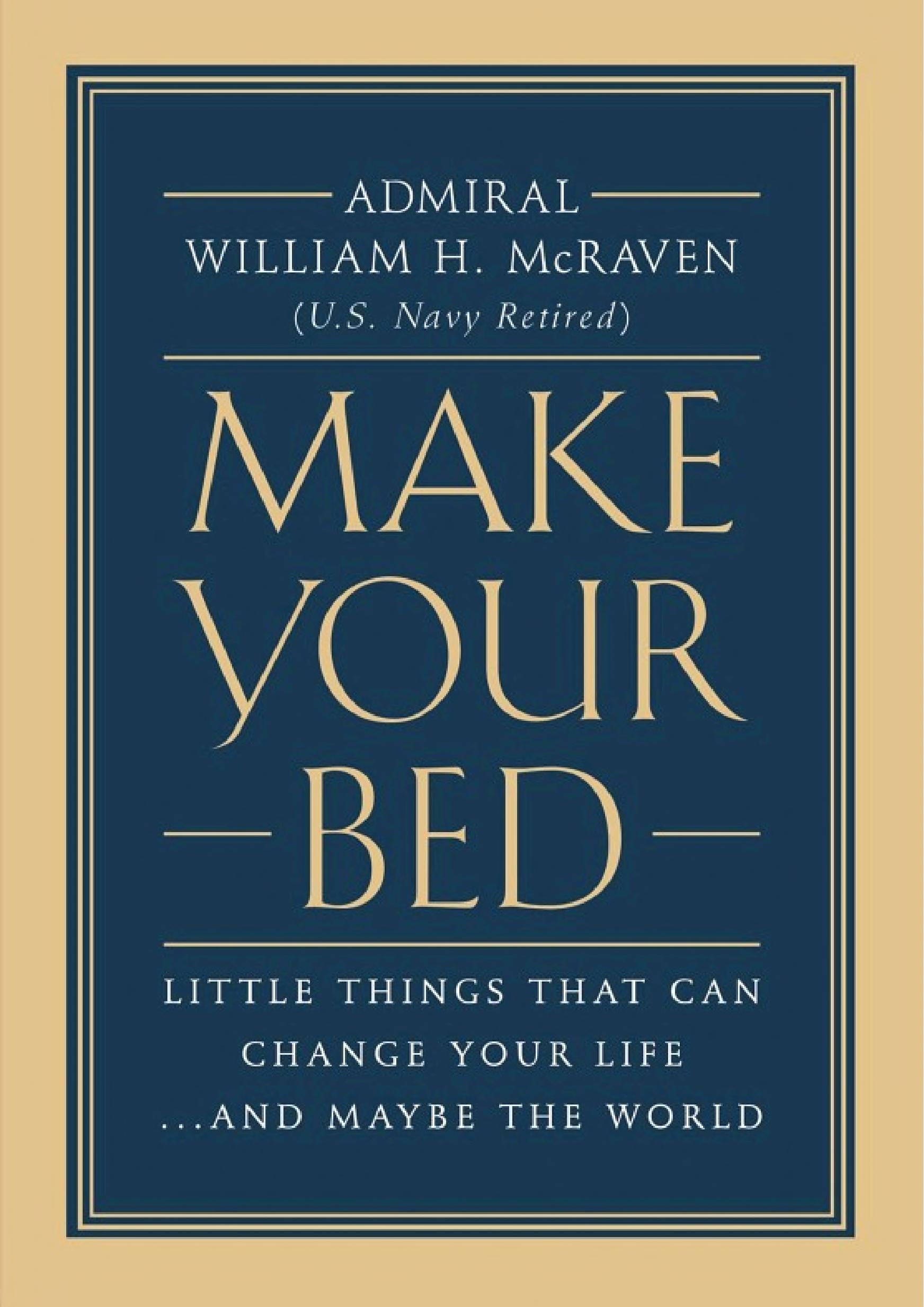 Make Your Bed