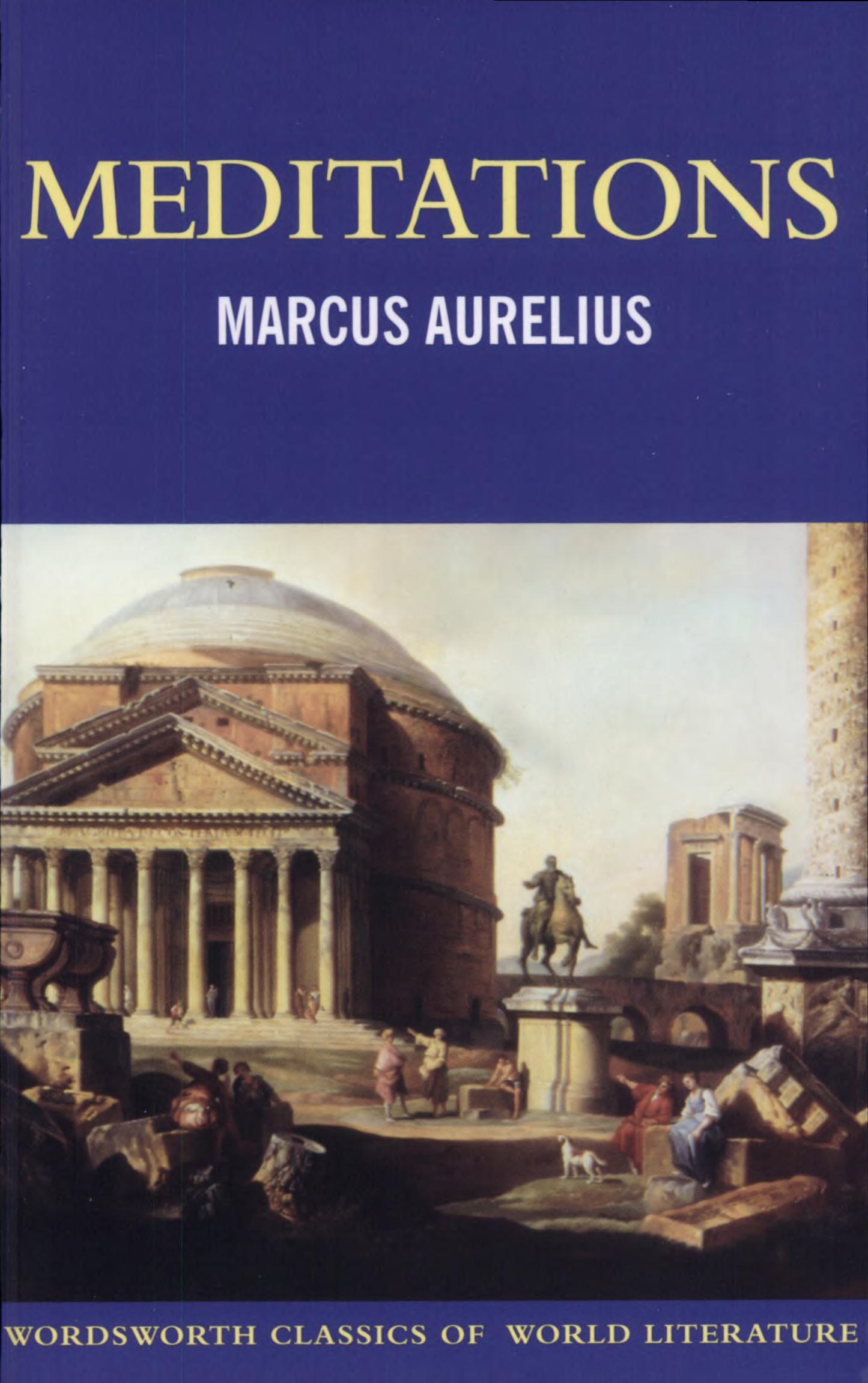 Meditaciones by Marcus Aurelius — book cover