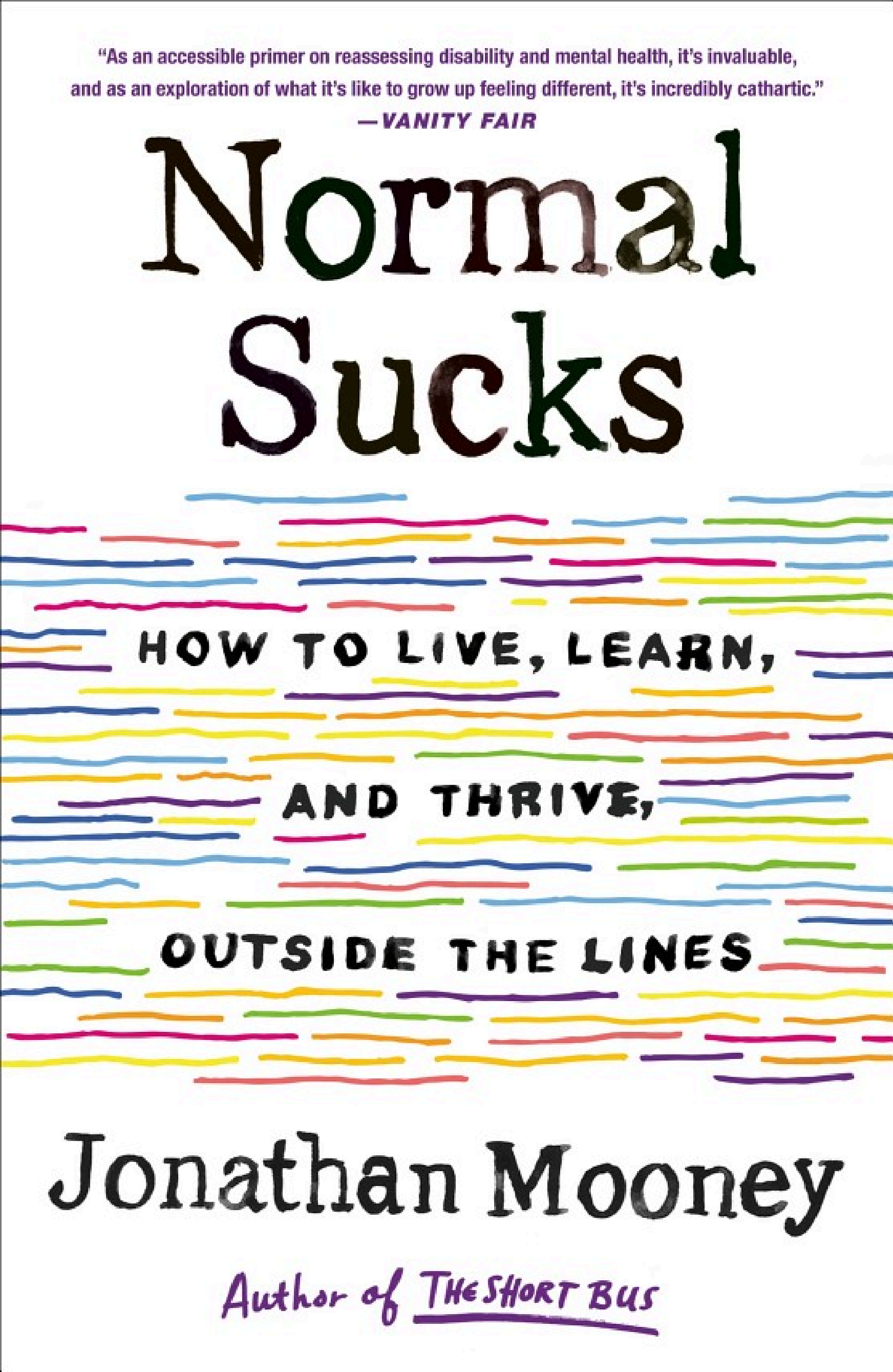 Normal Sucks by Jonathan Mooney — book cover
